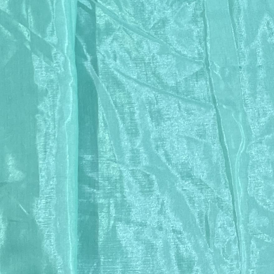 Tiffany Blue Solid Shantoon Fabric