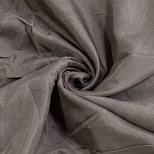 Premium Dusky Brown Solid Shantoon Fabric