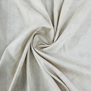 Beige Solid Cotton Satin Fabric