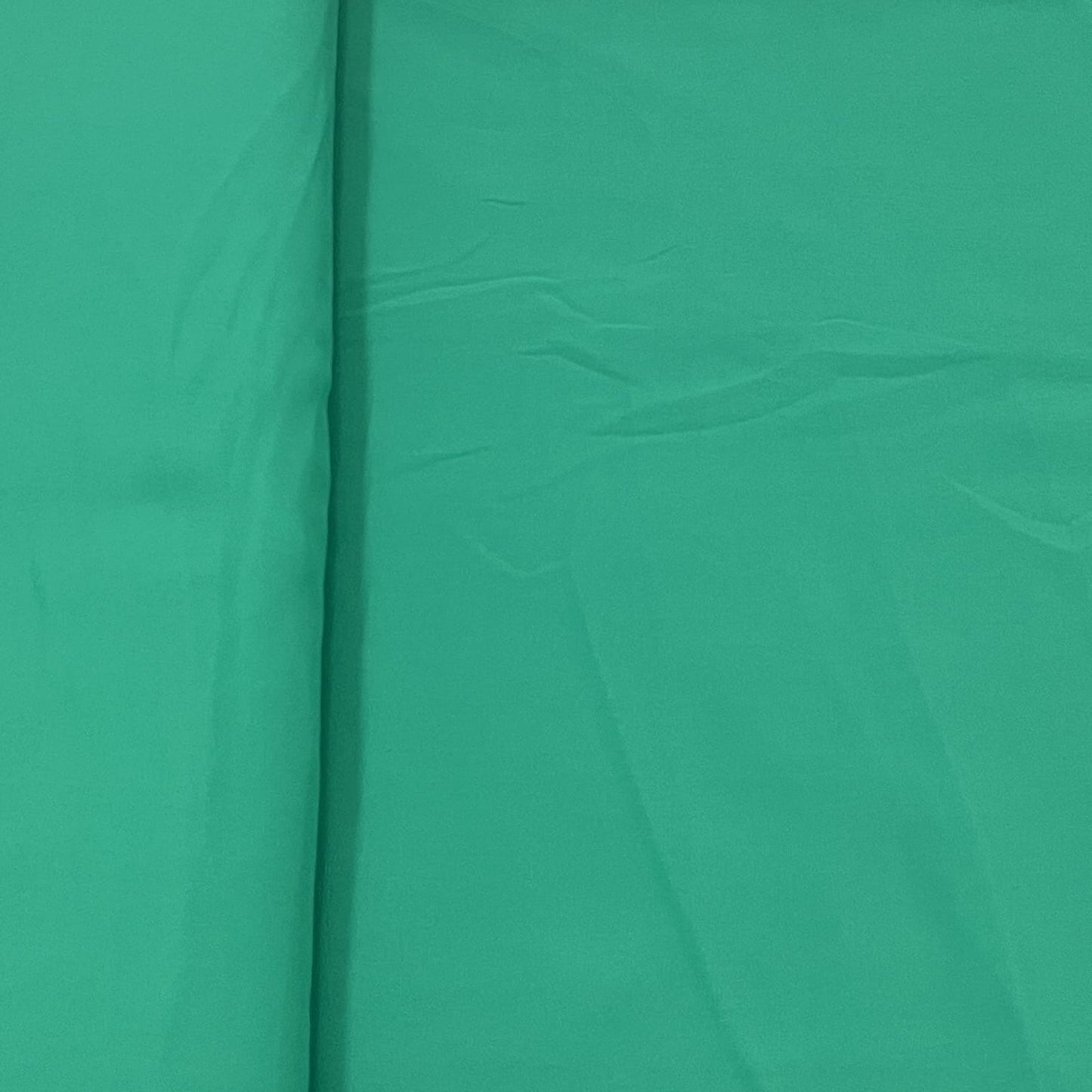 Classic Cool Green Solid Georgette Fabric - TradeUNO