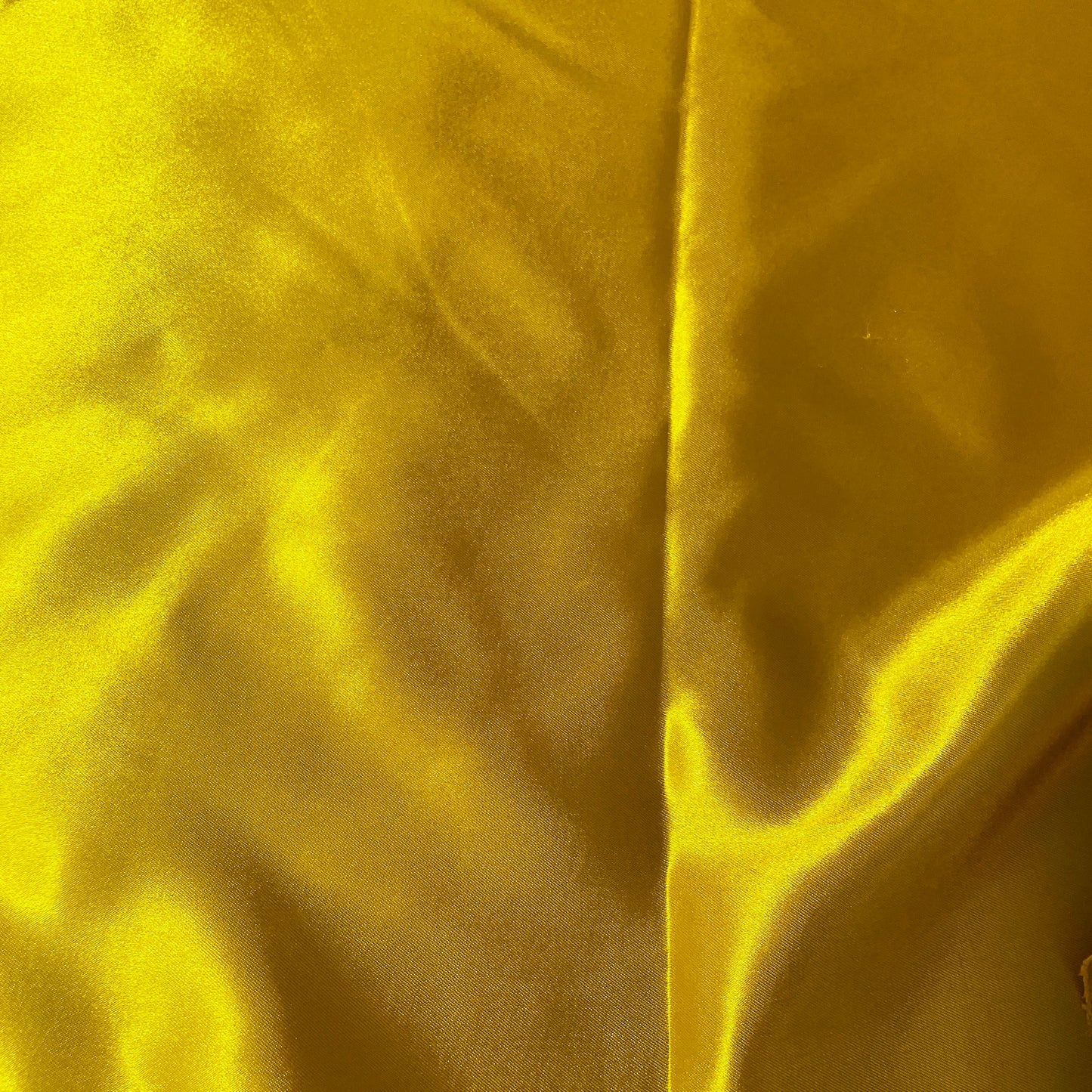 Golden Solid Satin Fabric - TradeUNO