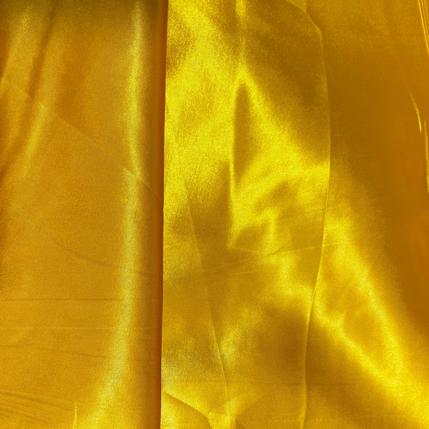 Dark Orange Solid Satin Fabric - TradeUNO