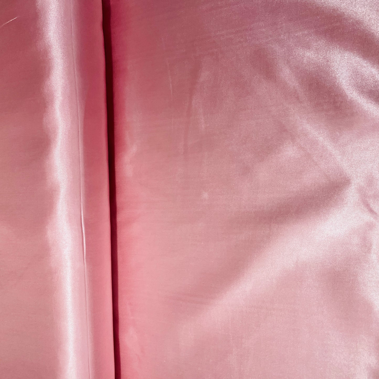 Light Pink Solid Satin Fabric - TradeUNO