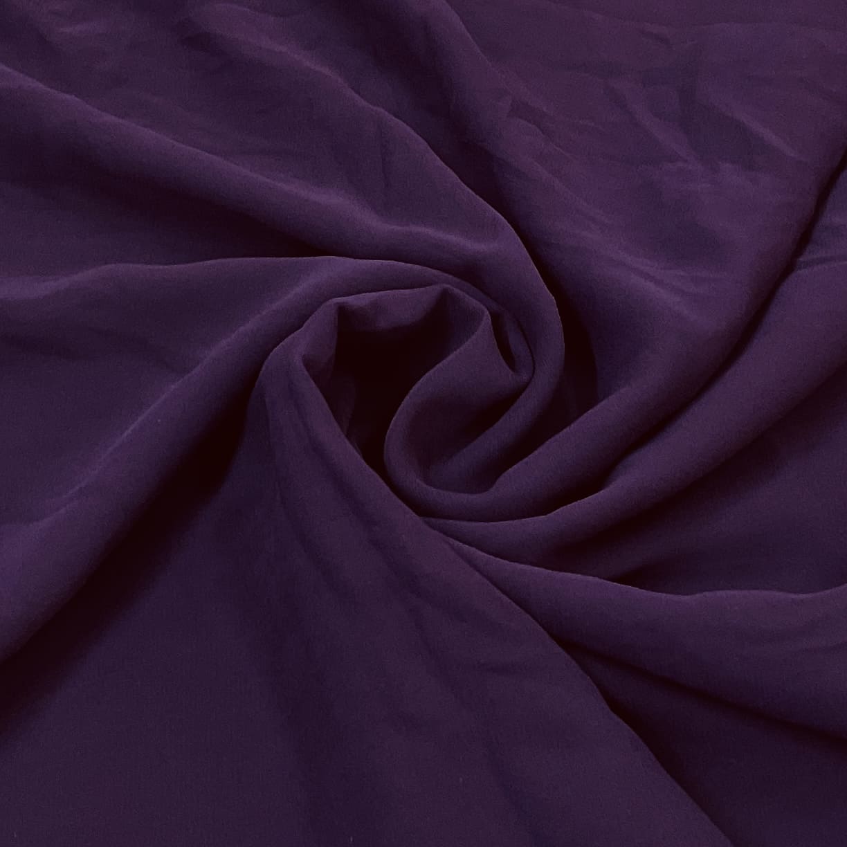 classic purple solid georgette fabric