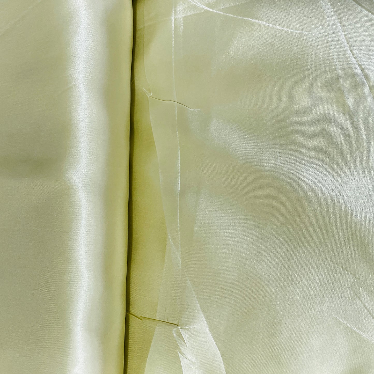 Tea Green Solid Satin Fabric - TradeUNO