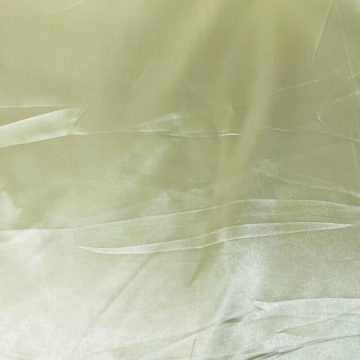 Tea Green Solid Satin Fabric - TradeUNO
