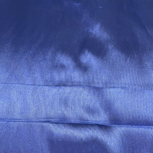 Navy Blue Solid Satin Fabric - TradeUNO