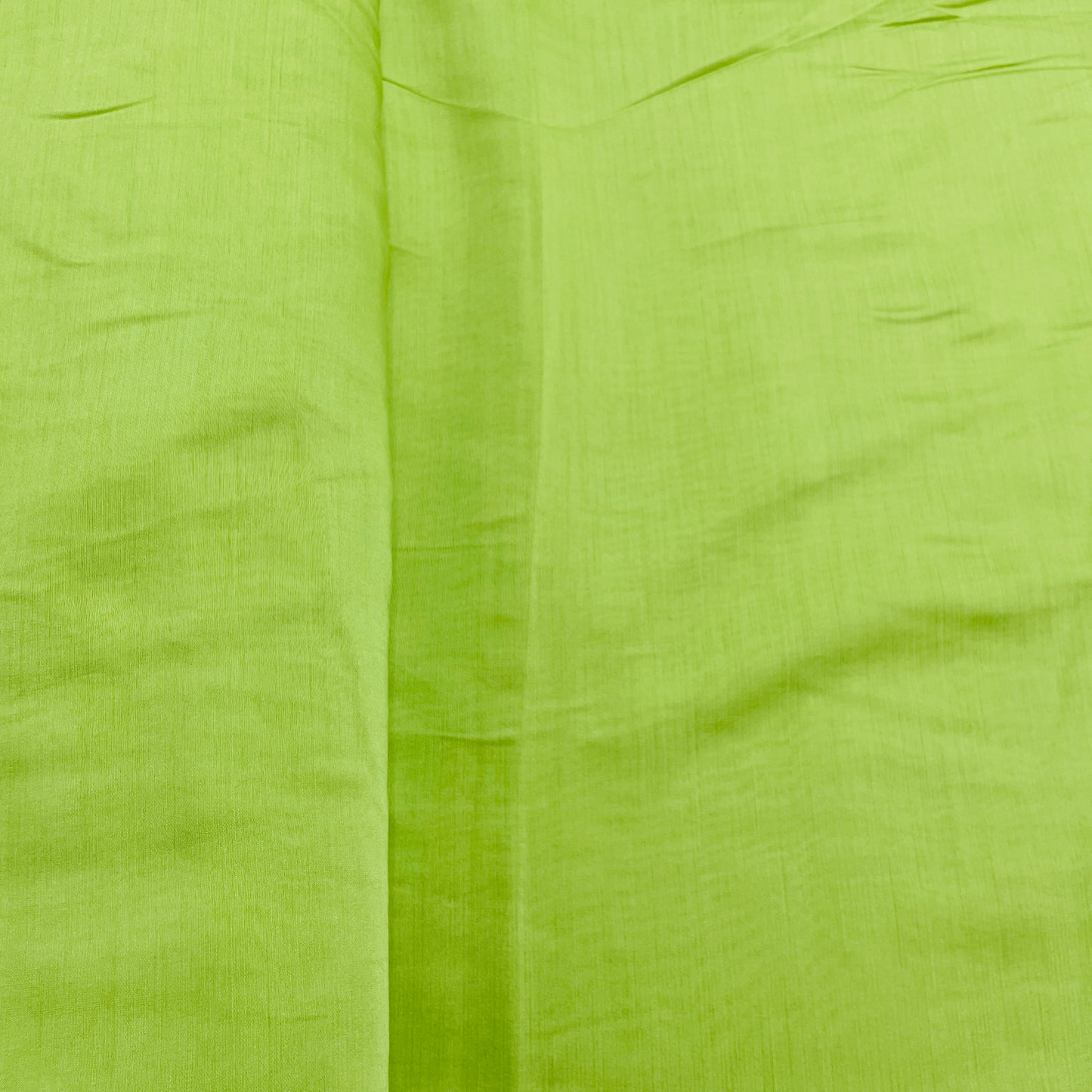 Exclusive Lime Green Solid Silk Fabric
