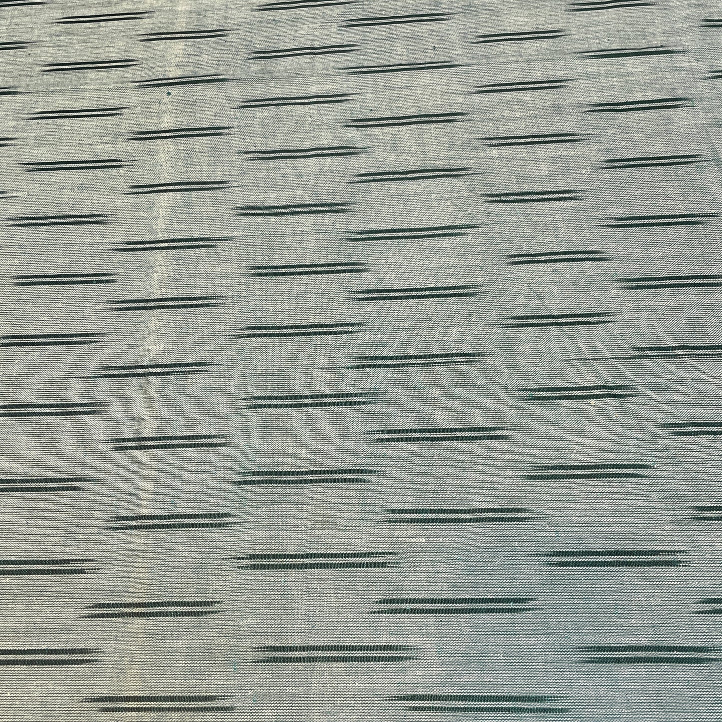 Premium Green Ikkat Print Cotton Fabric