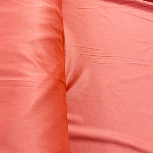 Rust Brown Solid Lycra Dyed Fabric