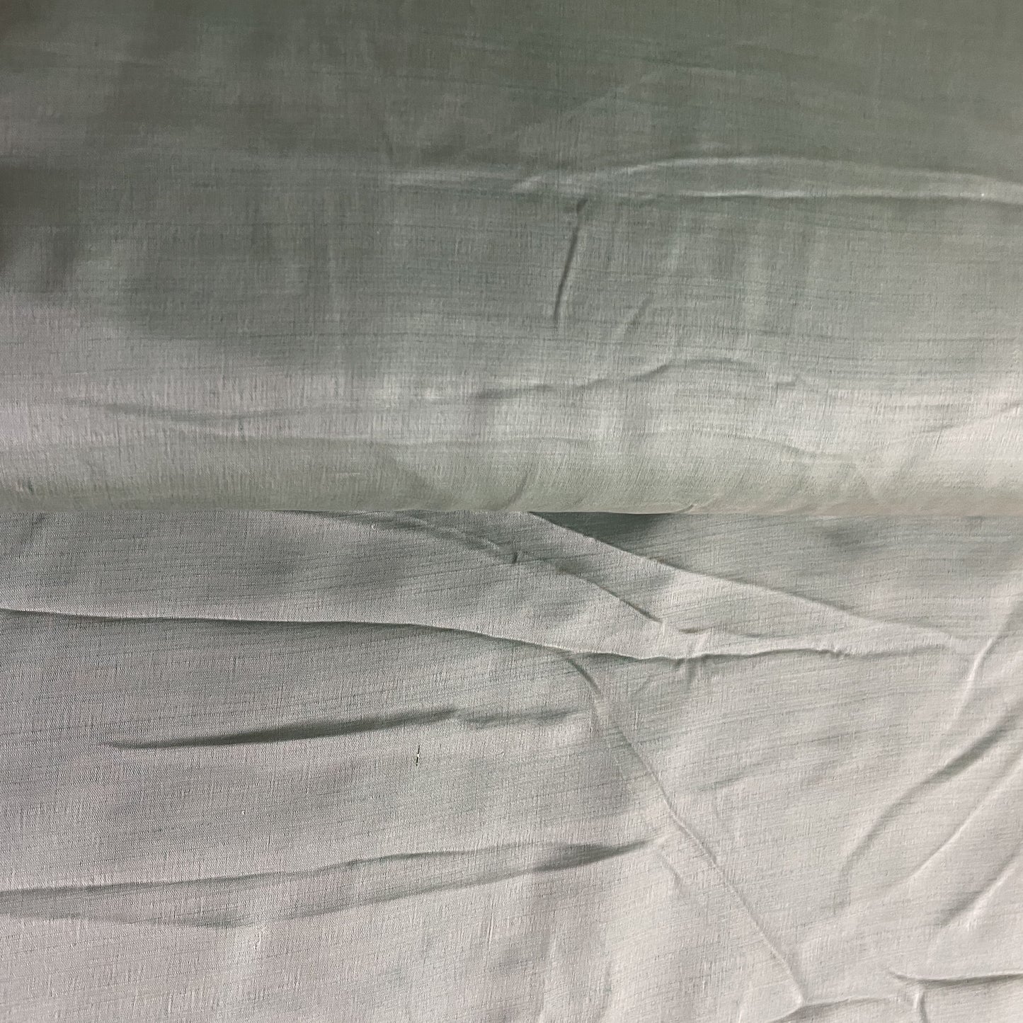 Classic Grey Light Green Solid Bemberg Silk