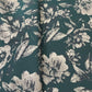 Dark Green & Golden Floral With Lurex Brocade Jacquard Fabric