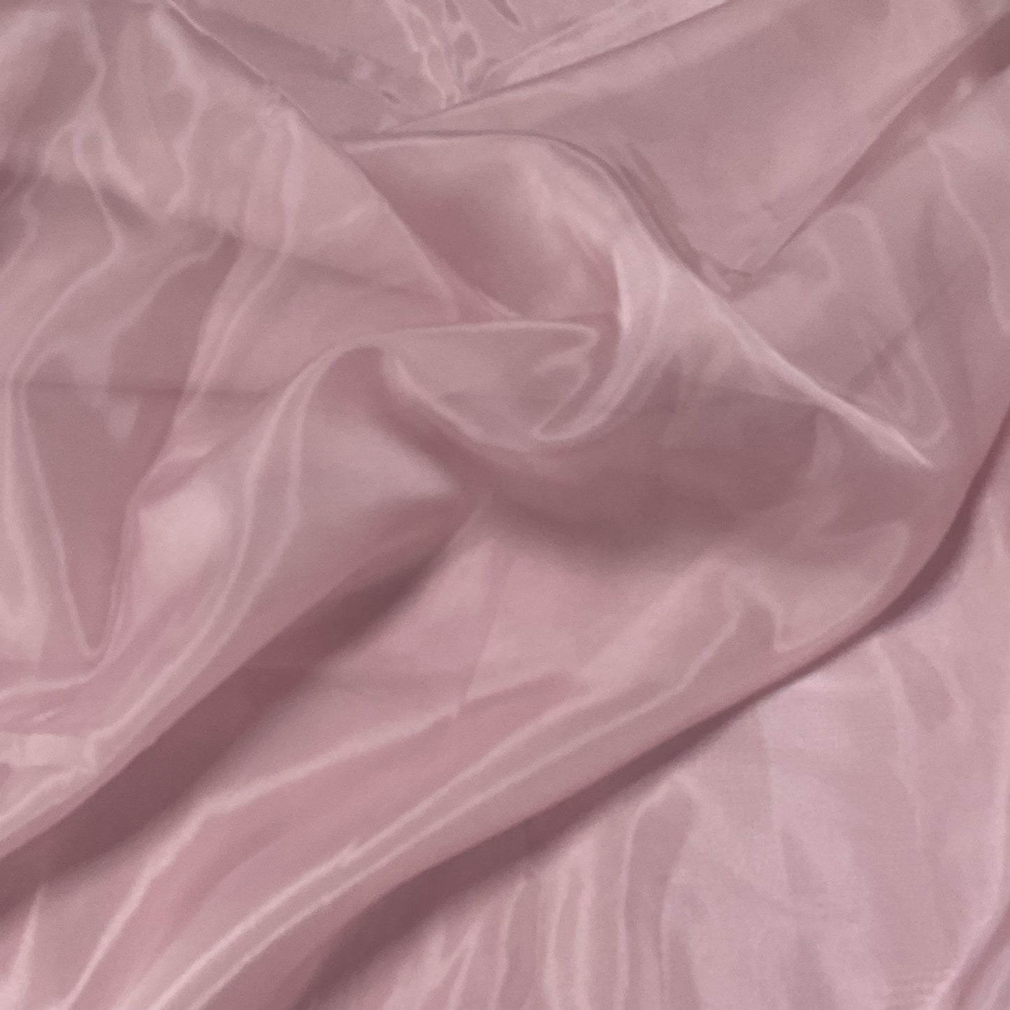 Premium Dull Pink Solid Liquid Organza Fabric