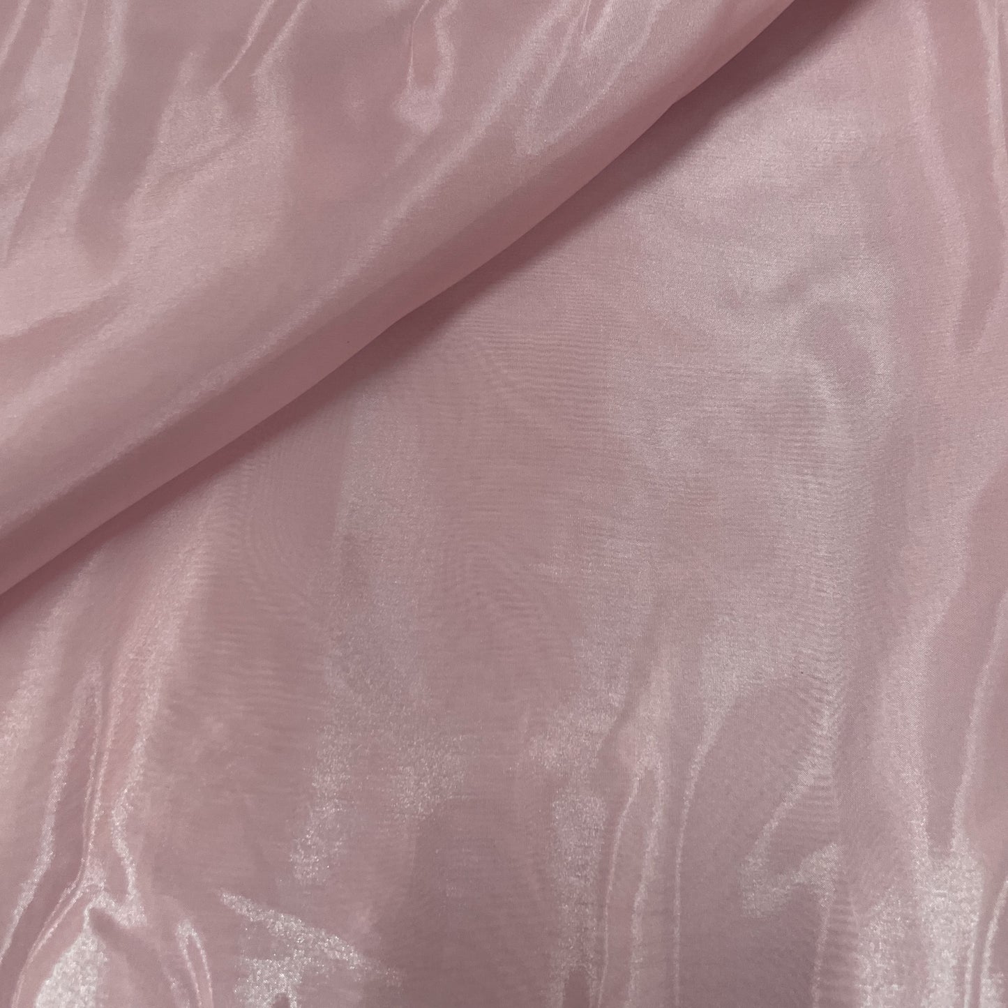 Premium Dull Pink Solid Liquid Organza Fabric