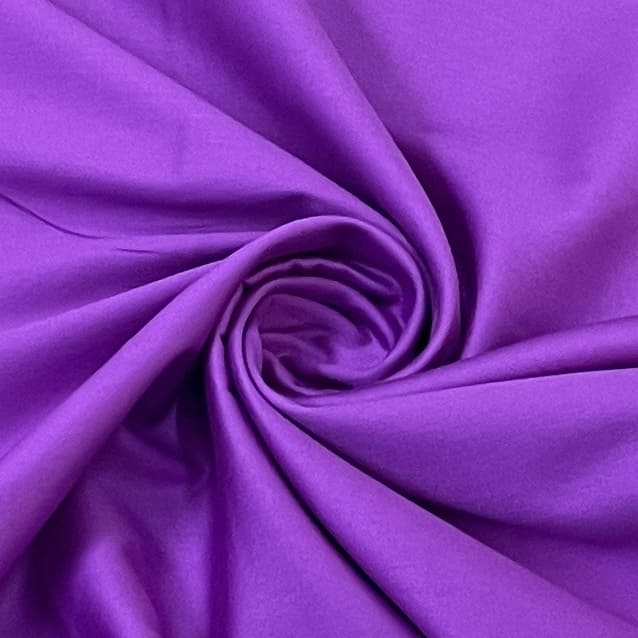 classic purple solid cotton satin