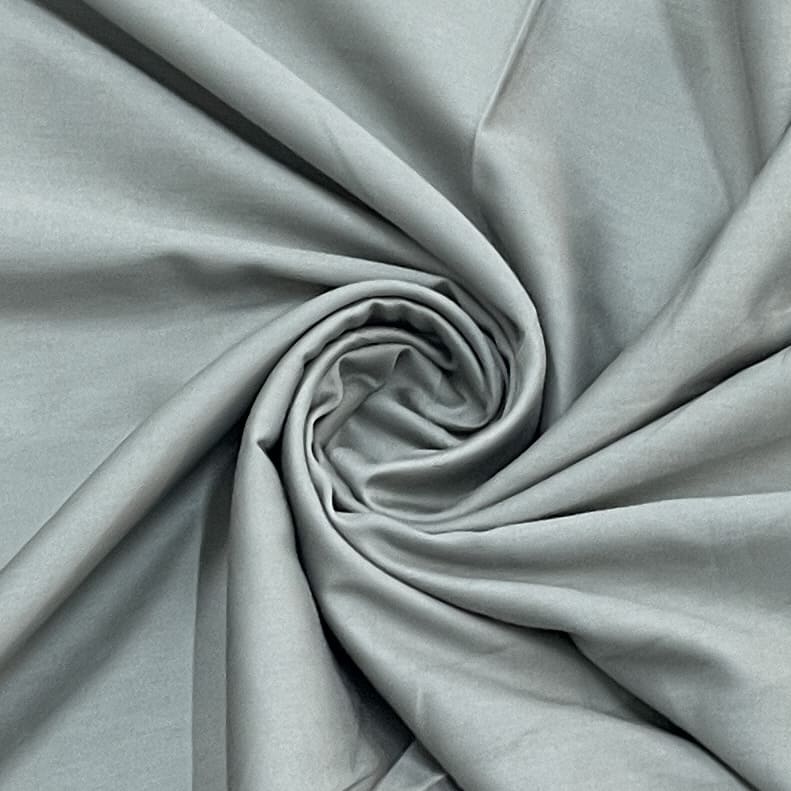 classic light olive green solid cotton satin