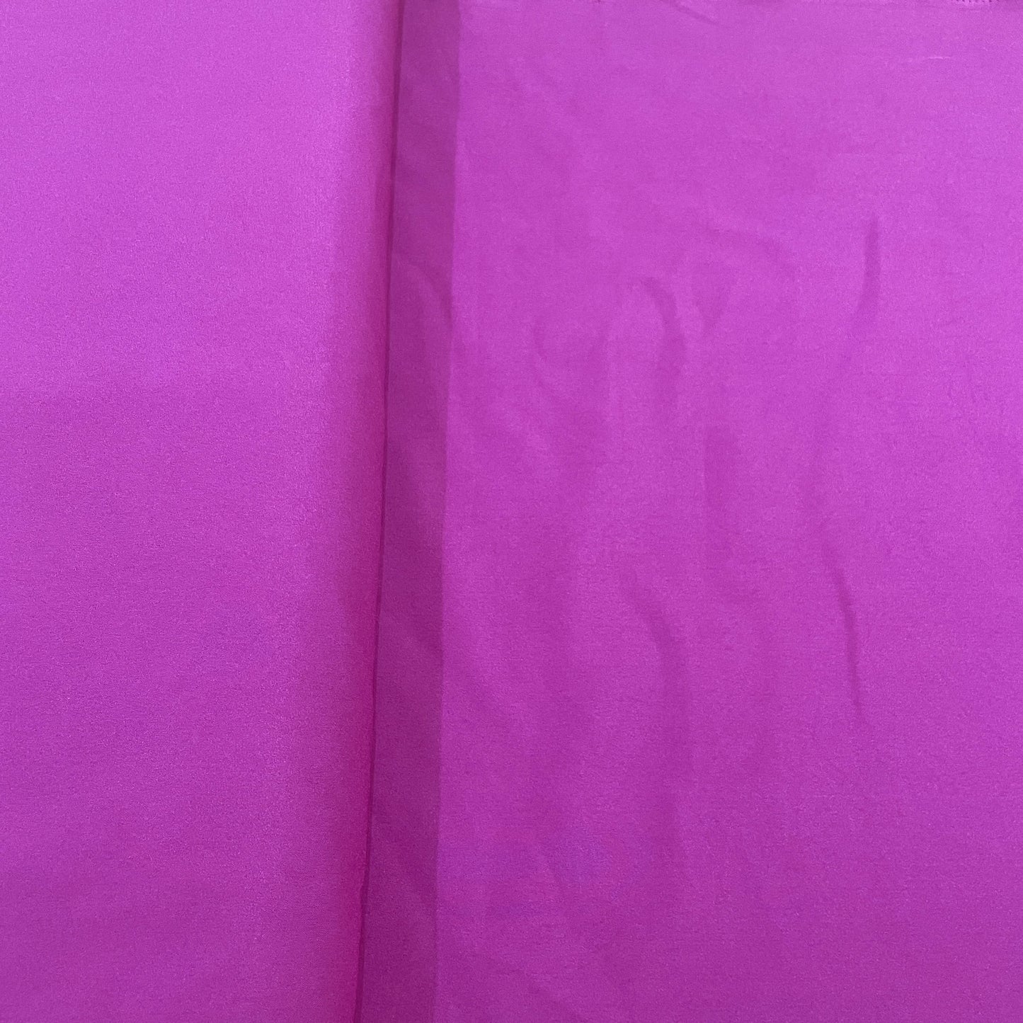 Exclusive Voilet Solid Malai Crepe Fabric