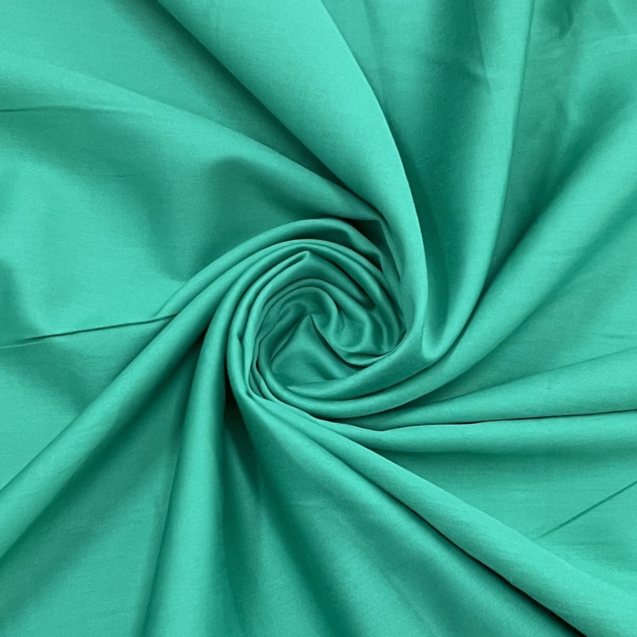 classic persian green solid cotton satin
