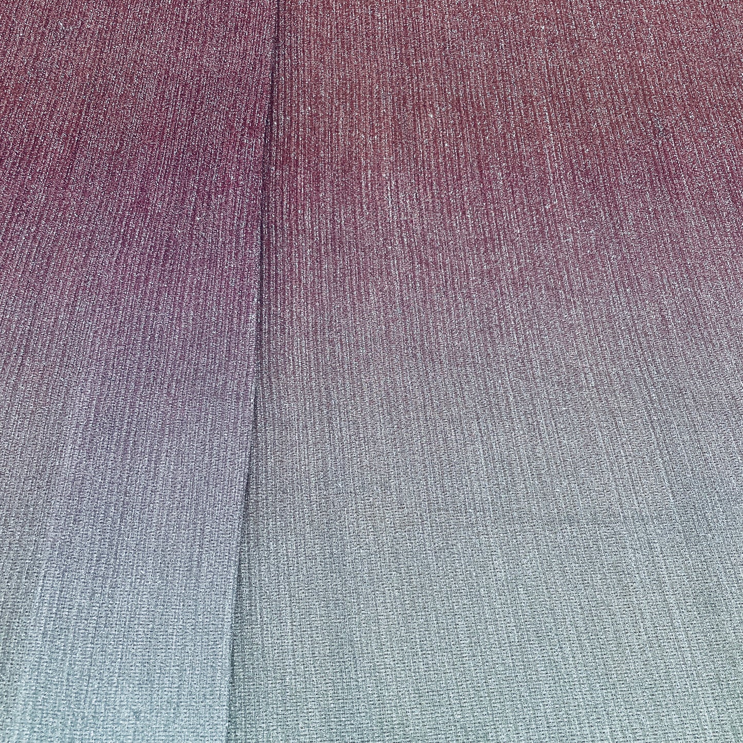 Pink & Grey Ombre Shimmer Knitted Lycra Fabric - TradeUNO