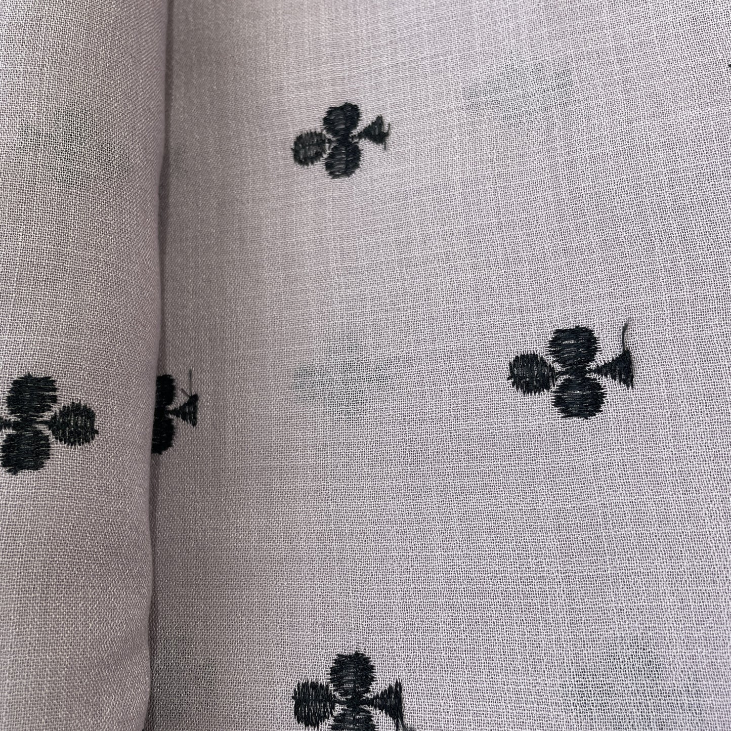 White Gotta Georgette Fabric - TradeUNO