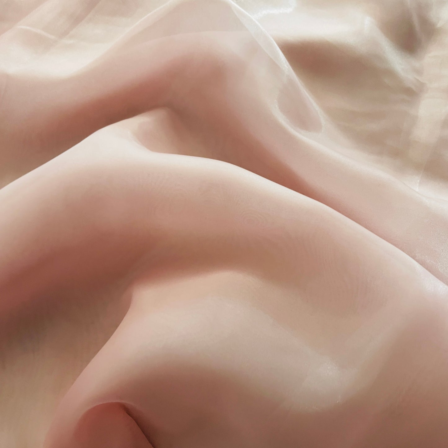 Premium Pink Solid Liquid Organza Fabric