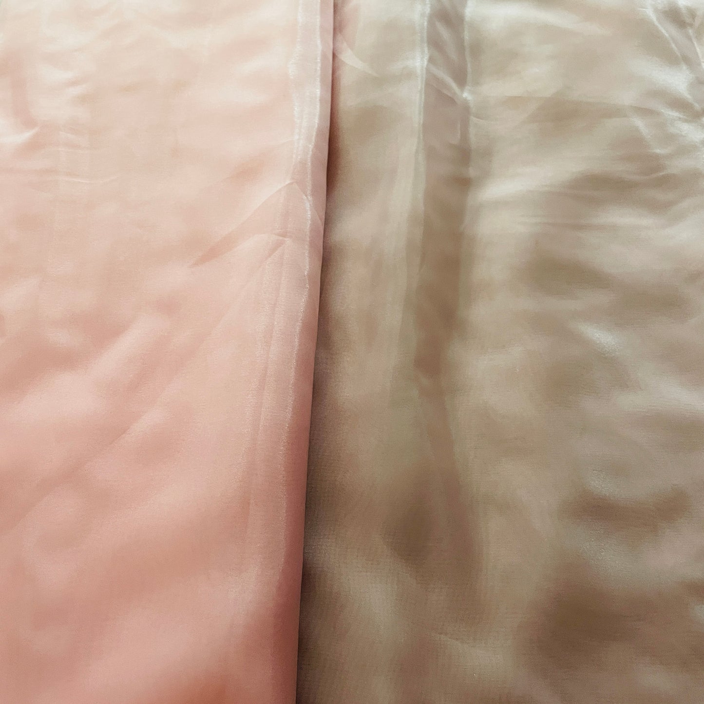 Premium Pink Solid Liquid Organza Fabric