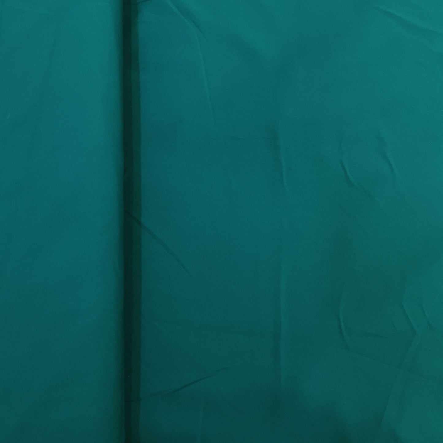 Exclusive Forest Green Solid Malai Crepe Fabric