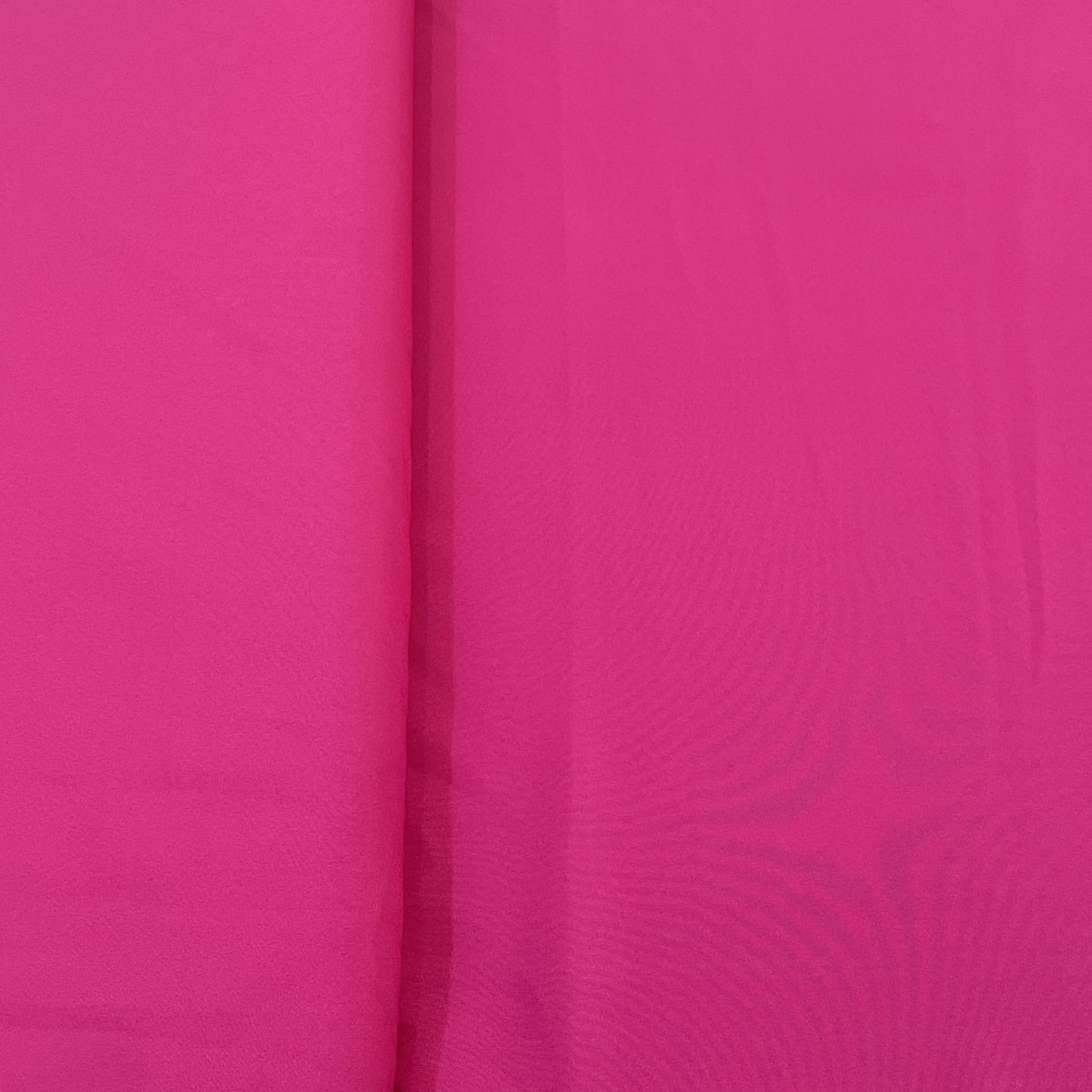Exclusive Magenta Pink Solid Malai Crepe Fabric