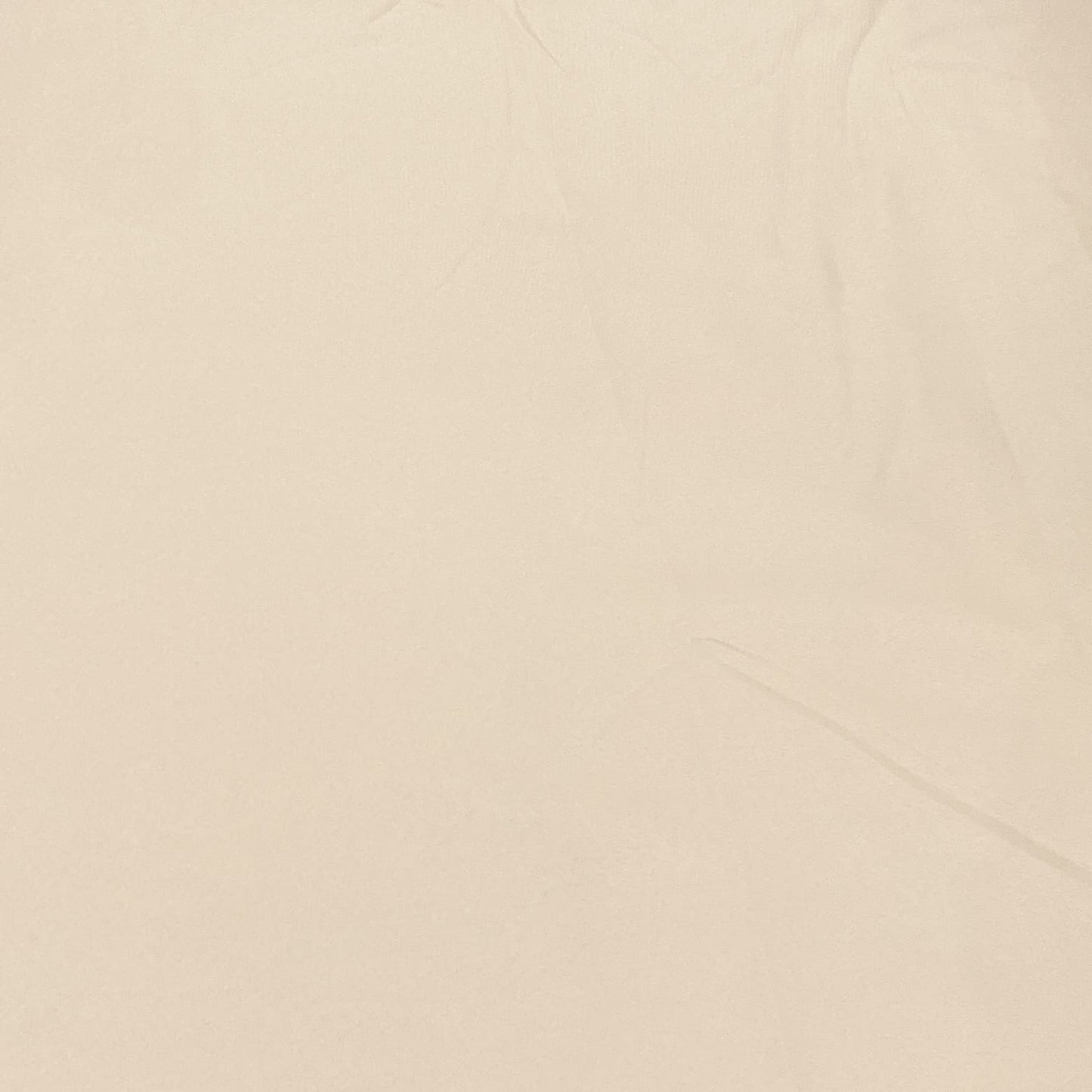 Exclusive Latte Cream Solid Malai Crepe Fabric