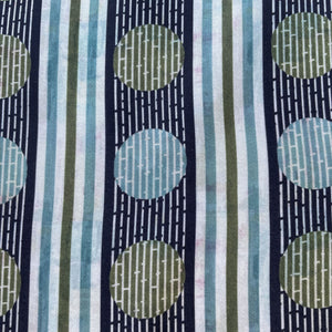 Light Green Multicolor Print Modal Satin Fabric 17173