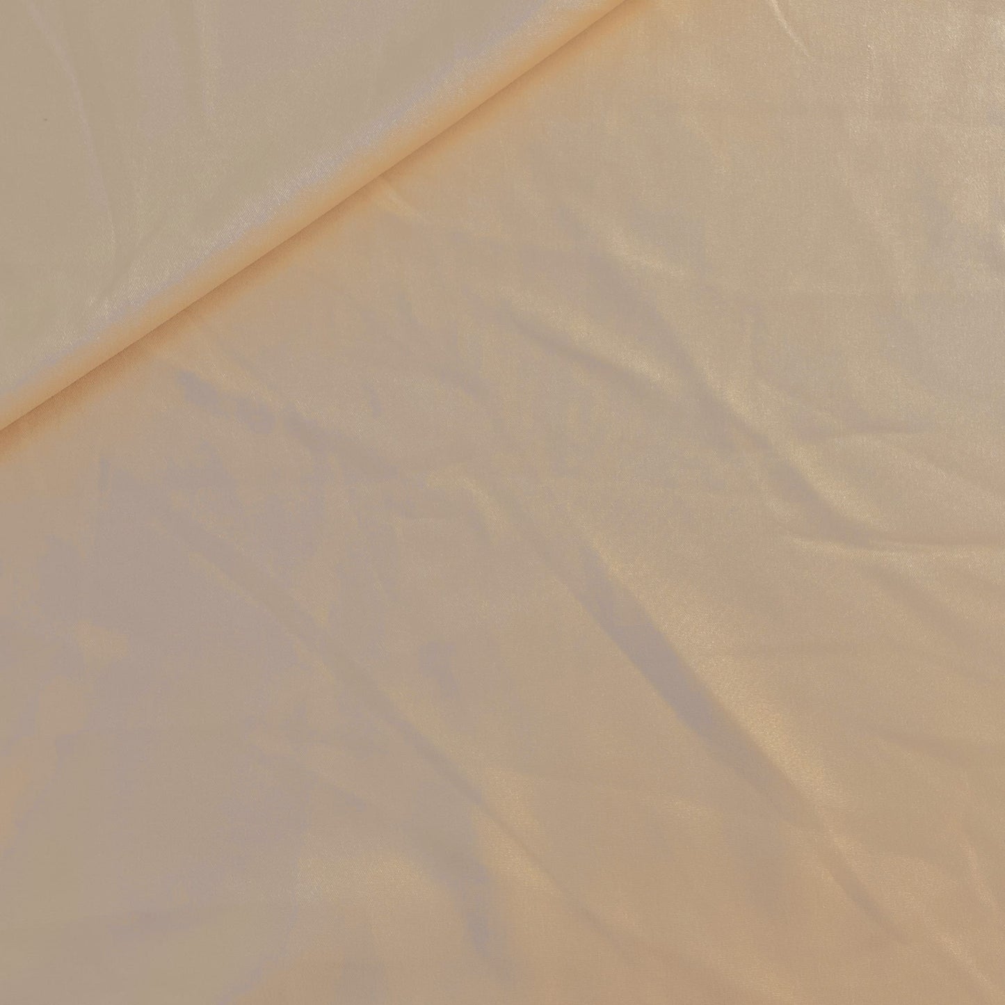 Dark Cream Solid Butter Crepe Fabric