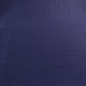 Blue Solid Butter Crepe Fabric