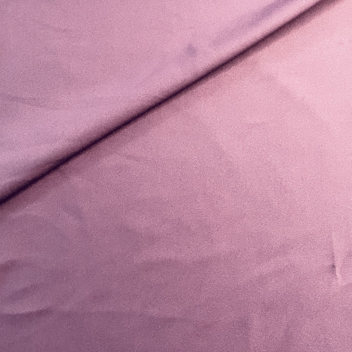 Purple Solid Butter Crepe Fabric