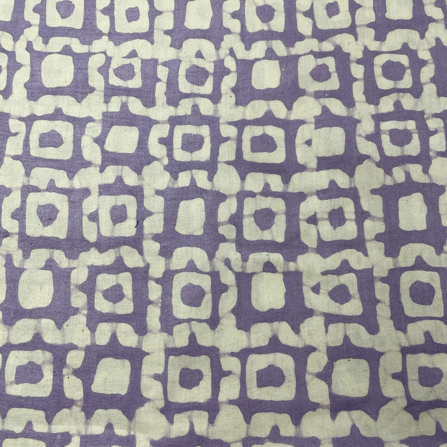 Lavender Batik Pure Cotton Fabric