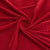 classic red solid velvet fabric 1