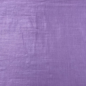 Violet Solid Cotton Khadi Fabric