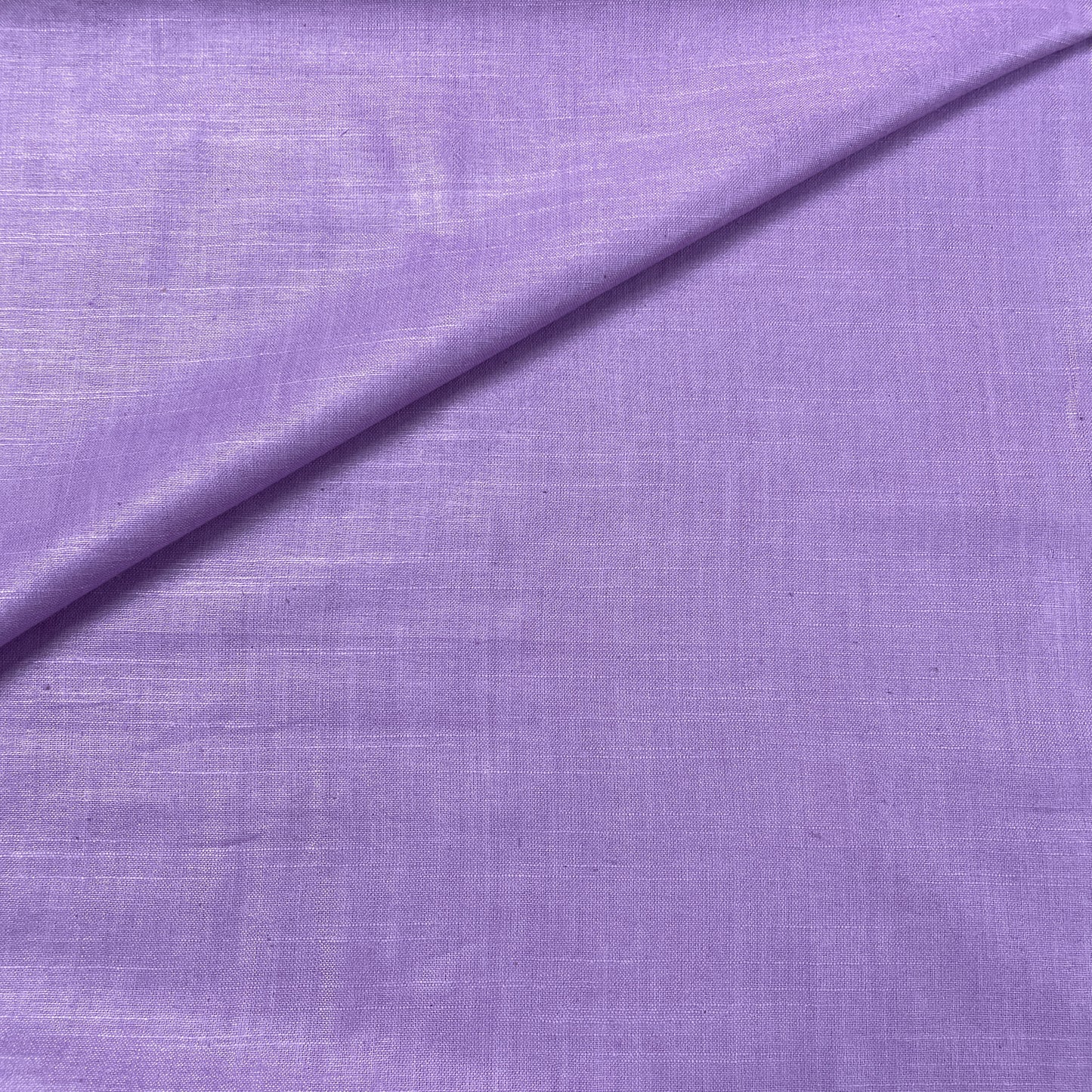 Violet Solid Cotton Khadi Fabric