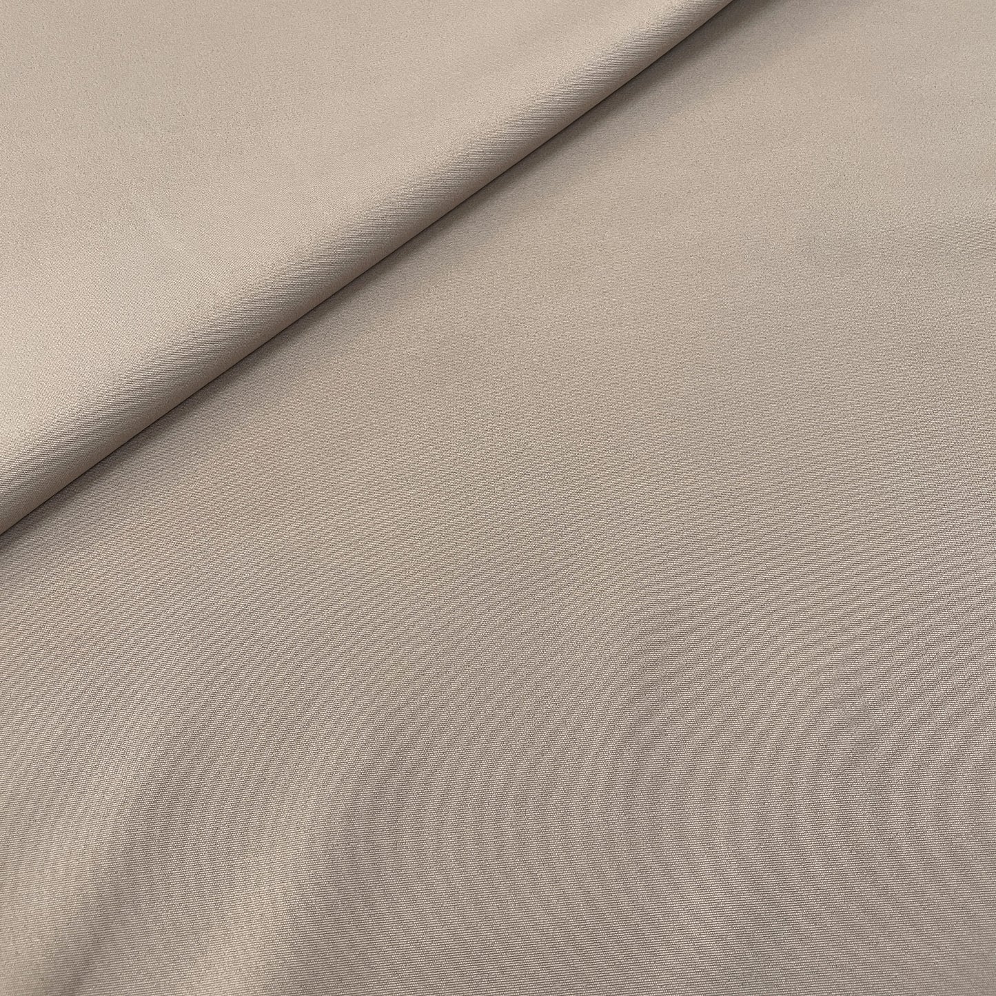 Premium Beige Solid Banana Crepe Fabric