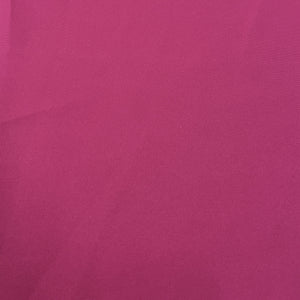 Premium Magenta Pink Solid Banana Crepe Fabric