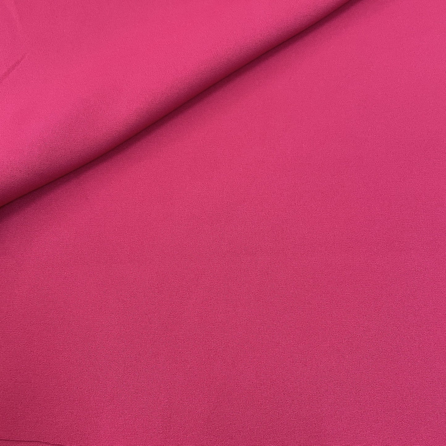 Premium Magenta Pink Solid Banana Crepe Fabric