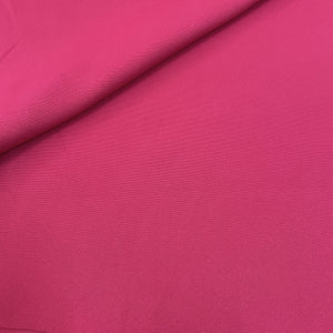 Premium Magenta Pink Solid Banana Crepe Fabric
