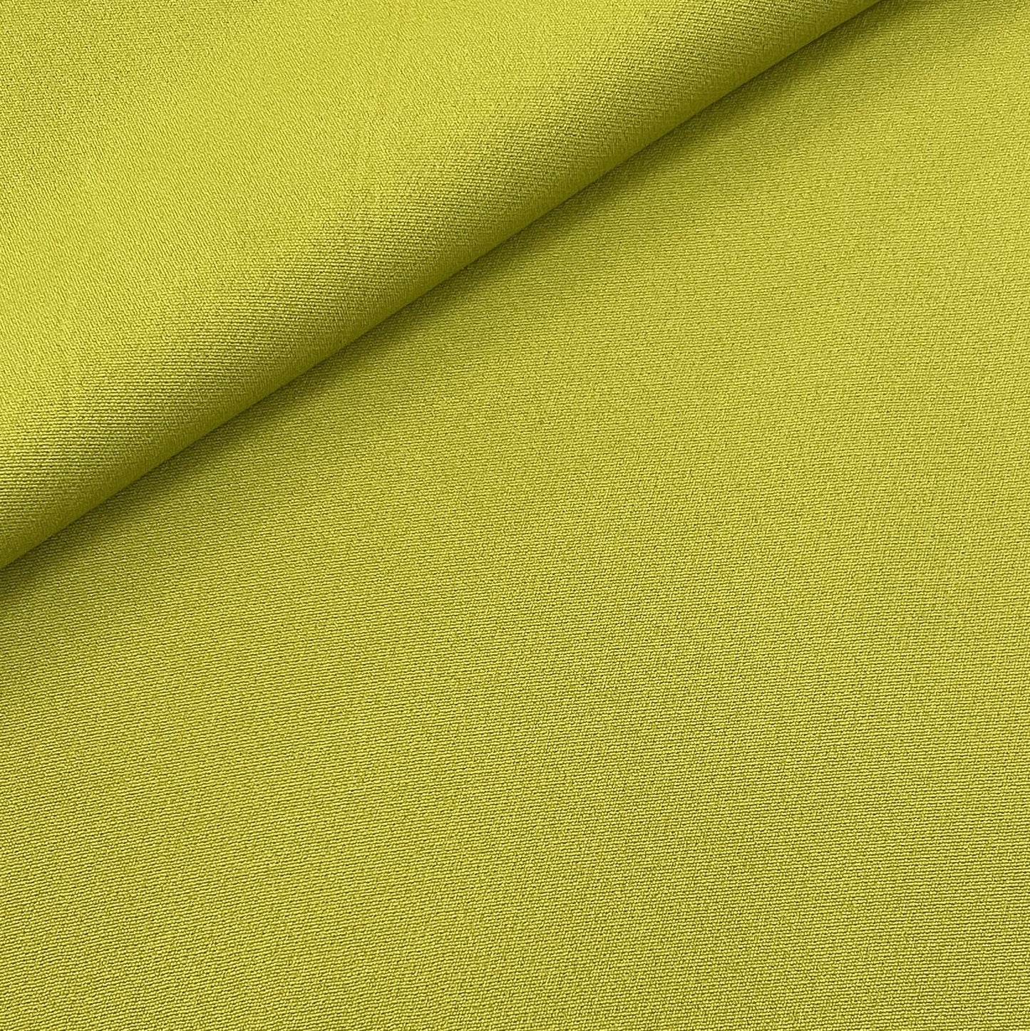 Premium Lemon Green Solid Banana Crepe Fabric 16276