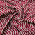 maroon stripe print chanderi silk fabric