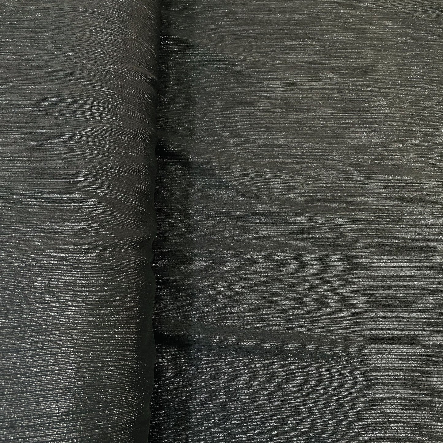 Exclusive Black Solid Shimmer Chiffon Fabric