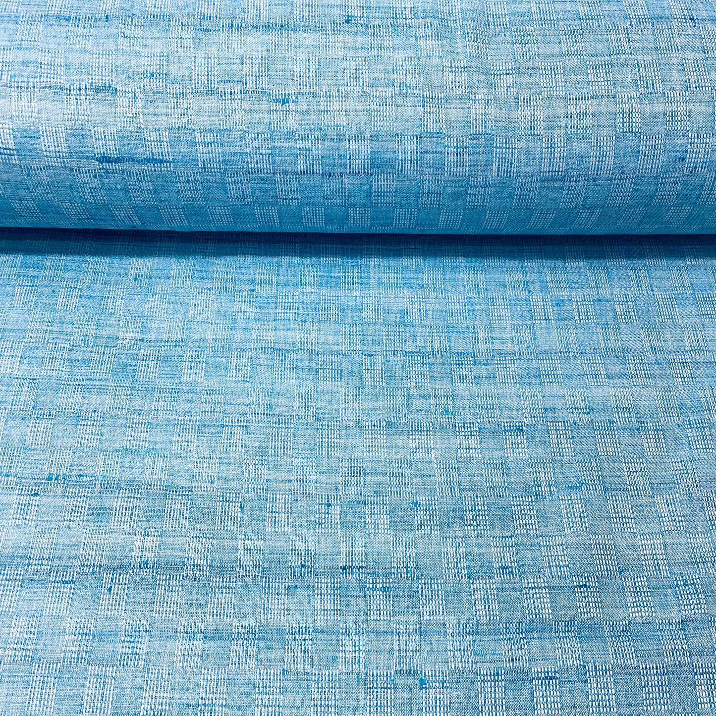 Blue Weaving Cotton Fabric - TradeUNO