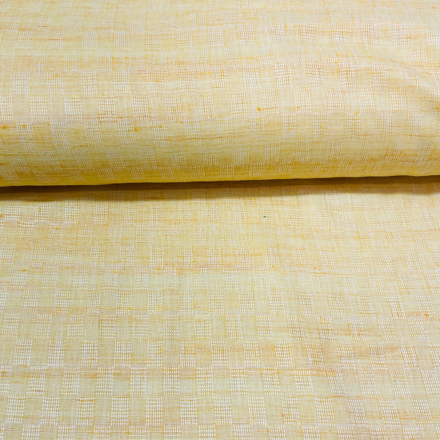 Yellow Weaving Cotton Fabric - TradeUNO
