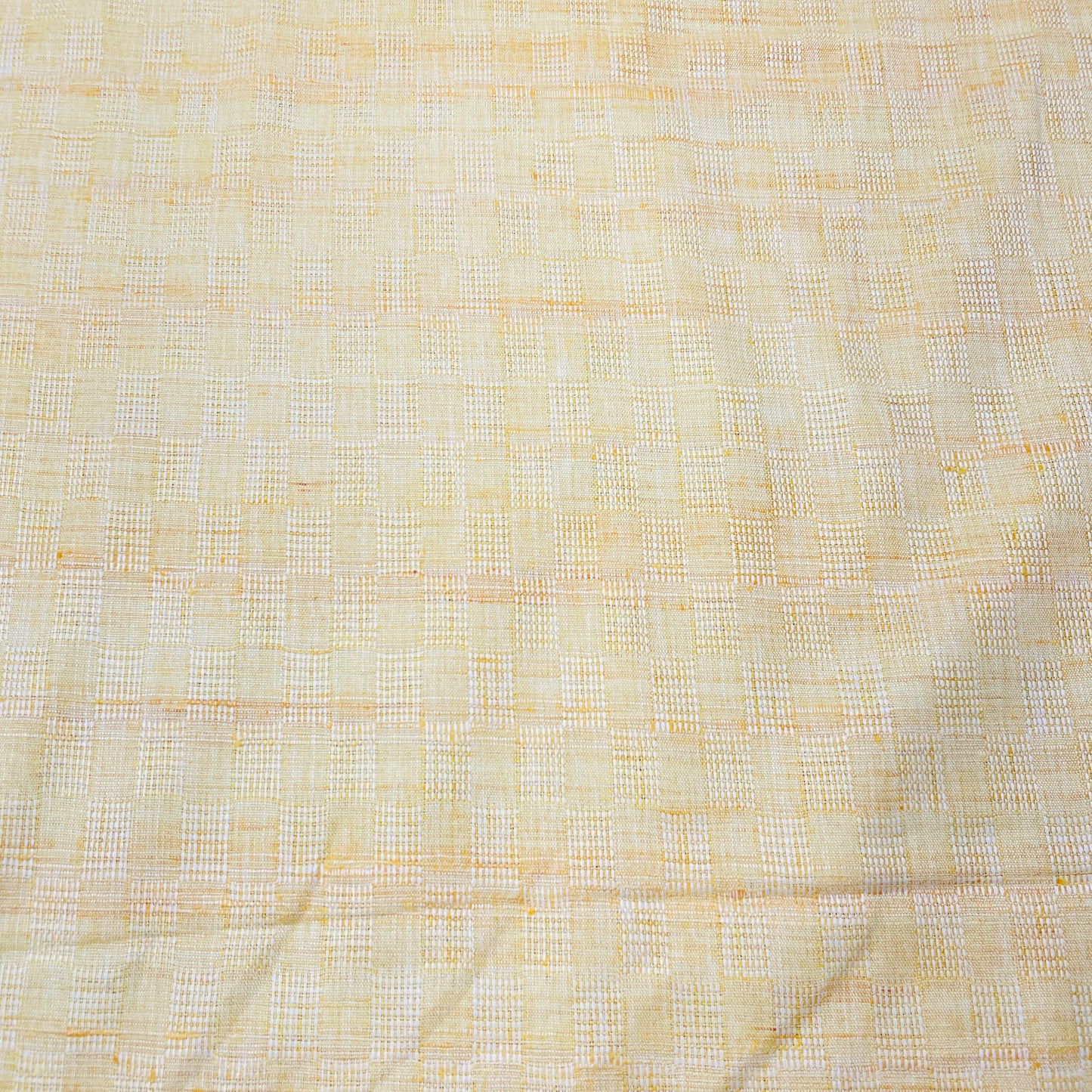 Yellow Weaving Cotton Fabric - TradeUNO