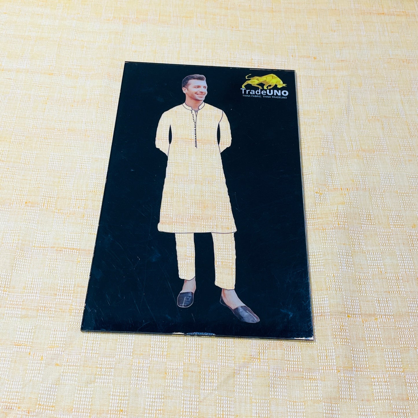 Yellow Weaving Cotton Fabric - TradeUNO