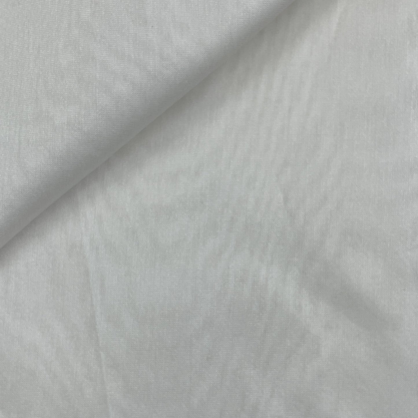 Classic White Solid 70g Dyeable Pure Chanderi Silk Fabric