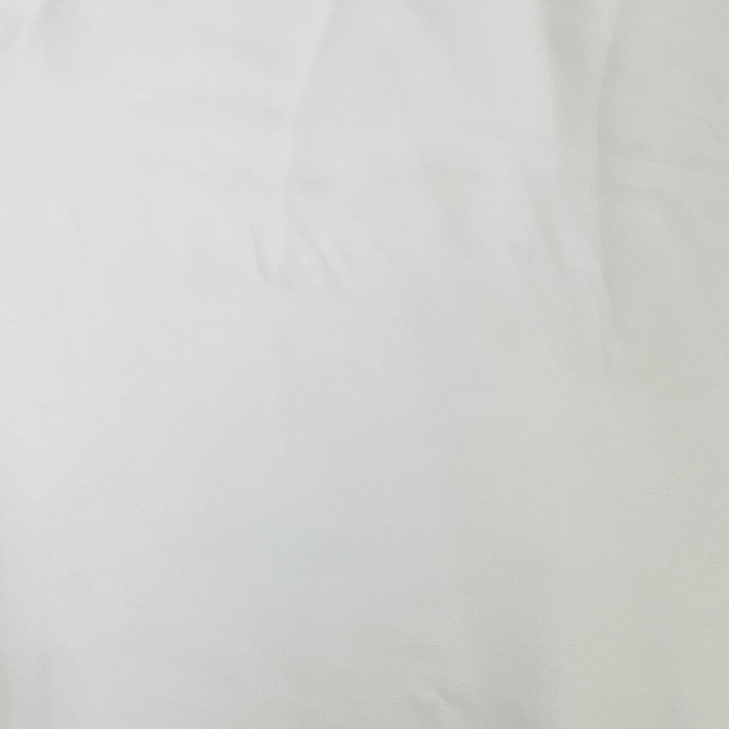 Exclusive White Solid Georgette Satin Fabric